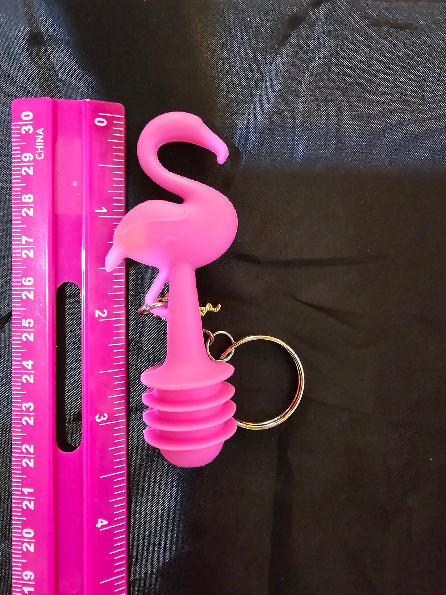 Flamingo wine stopper