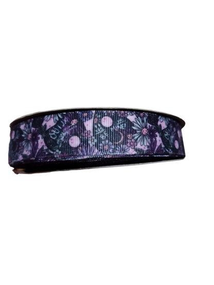Ouija Floral Nylon Dog Collar, Leash