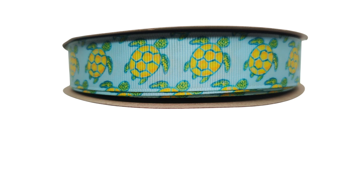 Turtles Nylon Dog Collar