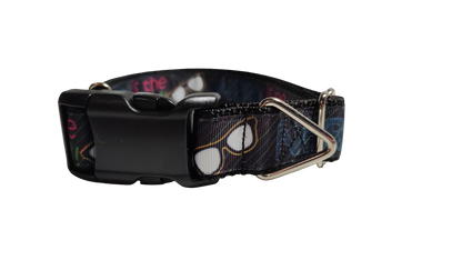 Nerd Is The Word Nylon Dog Collar