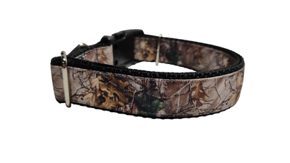 Woods Camouflage Nylon Dog Collar