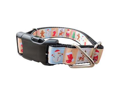 All Things Christmas Nylon Dog Collar