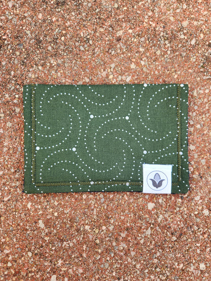 Green Swirls Handkerchief
