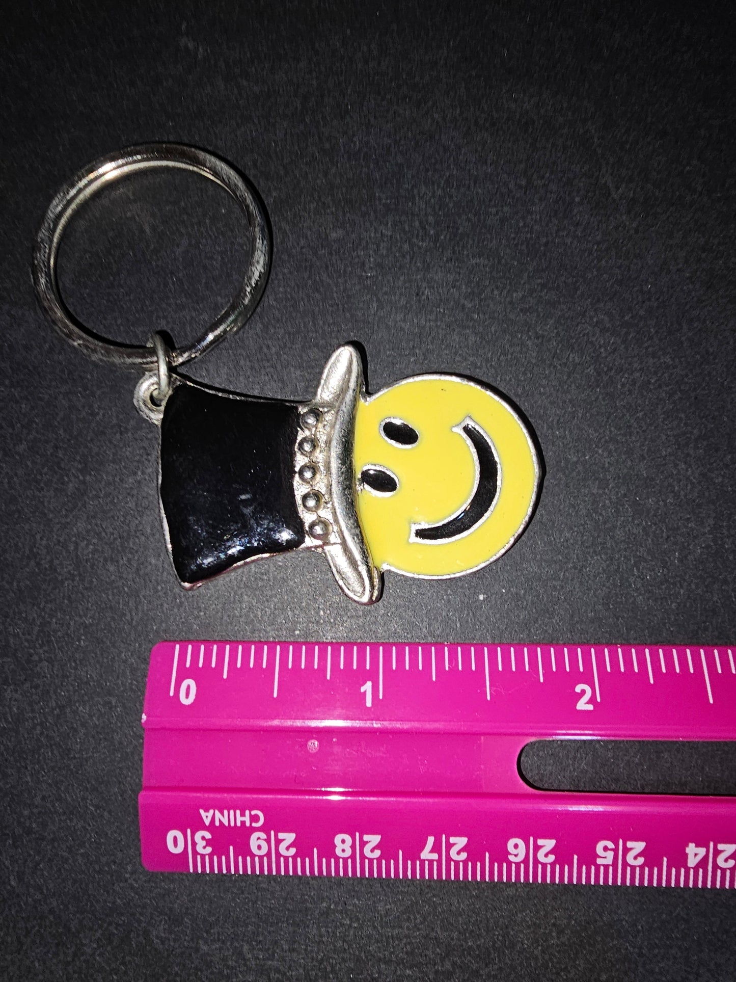 Smiley Face Keychain