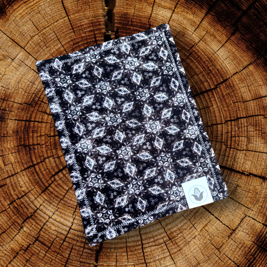 Dragon Fyre Medallions Black Handkerchief