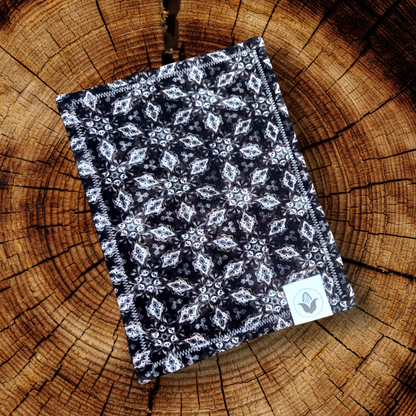 Dragon Fyre Medallions Black Handkerchief