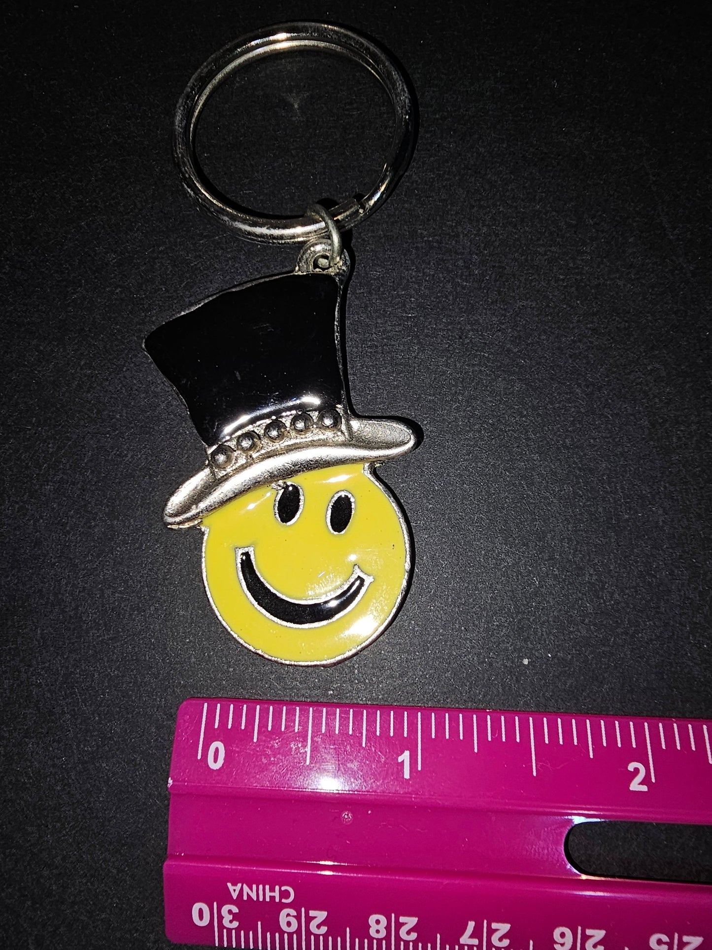 Smiley Face Keychain