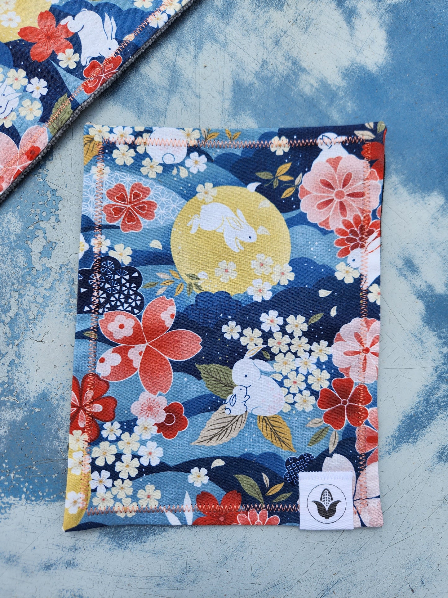 The Moon Rabbit Handkerchief