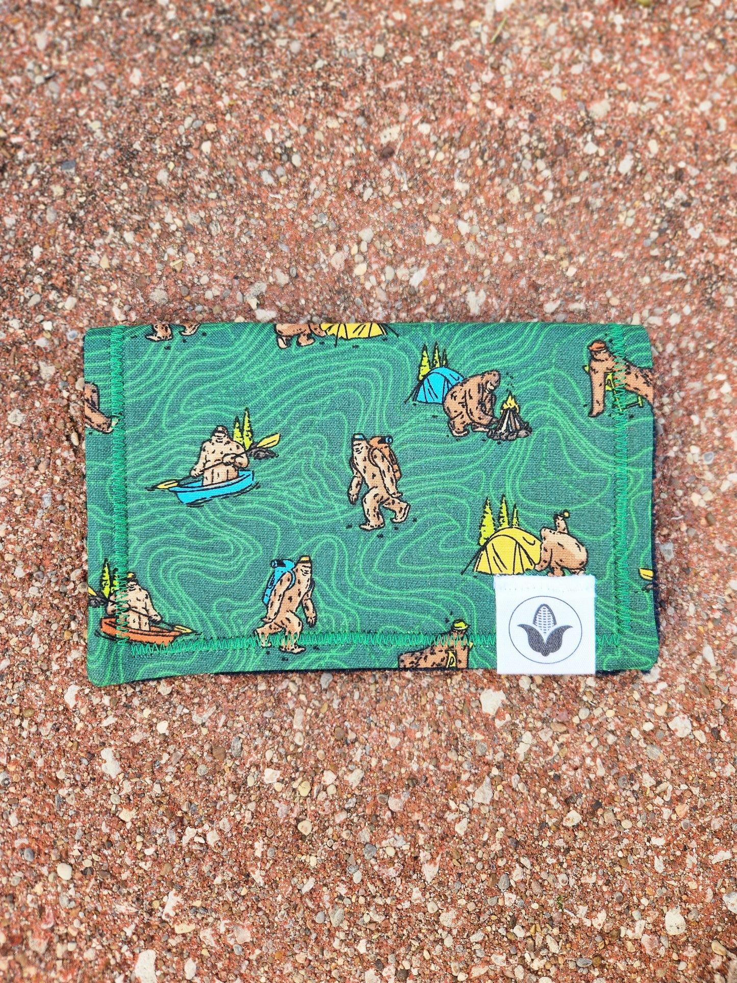 Bigfoot Topography Handkerchief