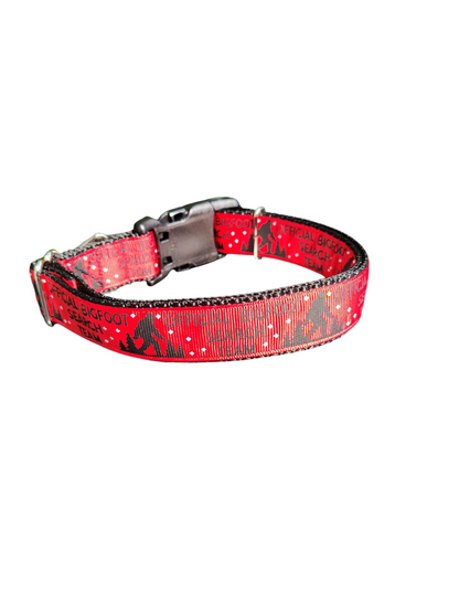 Bigfoot Search Team Cryptid Nylon Dog Collar