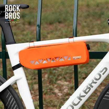 ROCKBROS 100% Waterproof Bike Frame Bag 1.7L Road-to-Sky