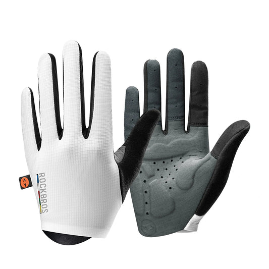 ROAD TO SKY Long Finger Elastic Interface® Cycling Gel Padded Gloves
