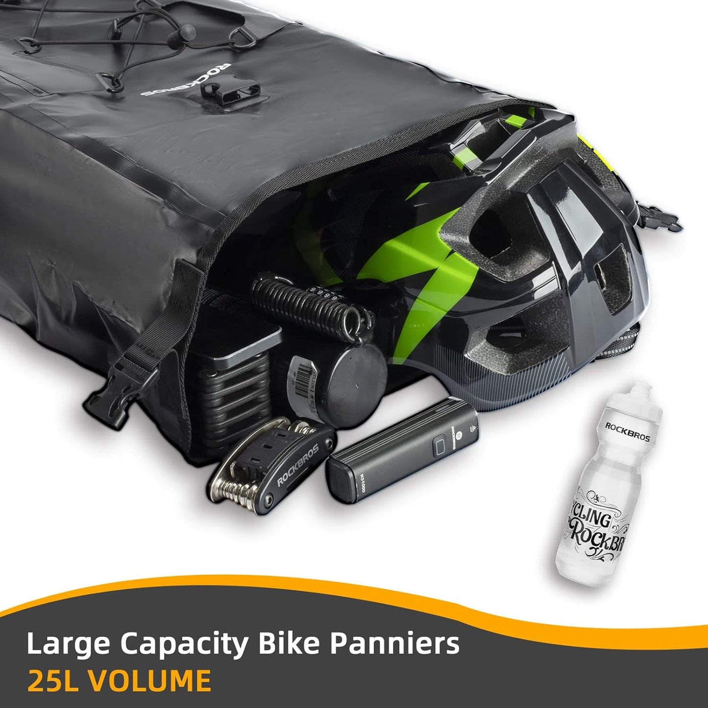 Bike Panniers Waterproof for Rear Rack