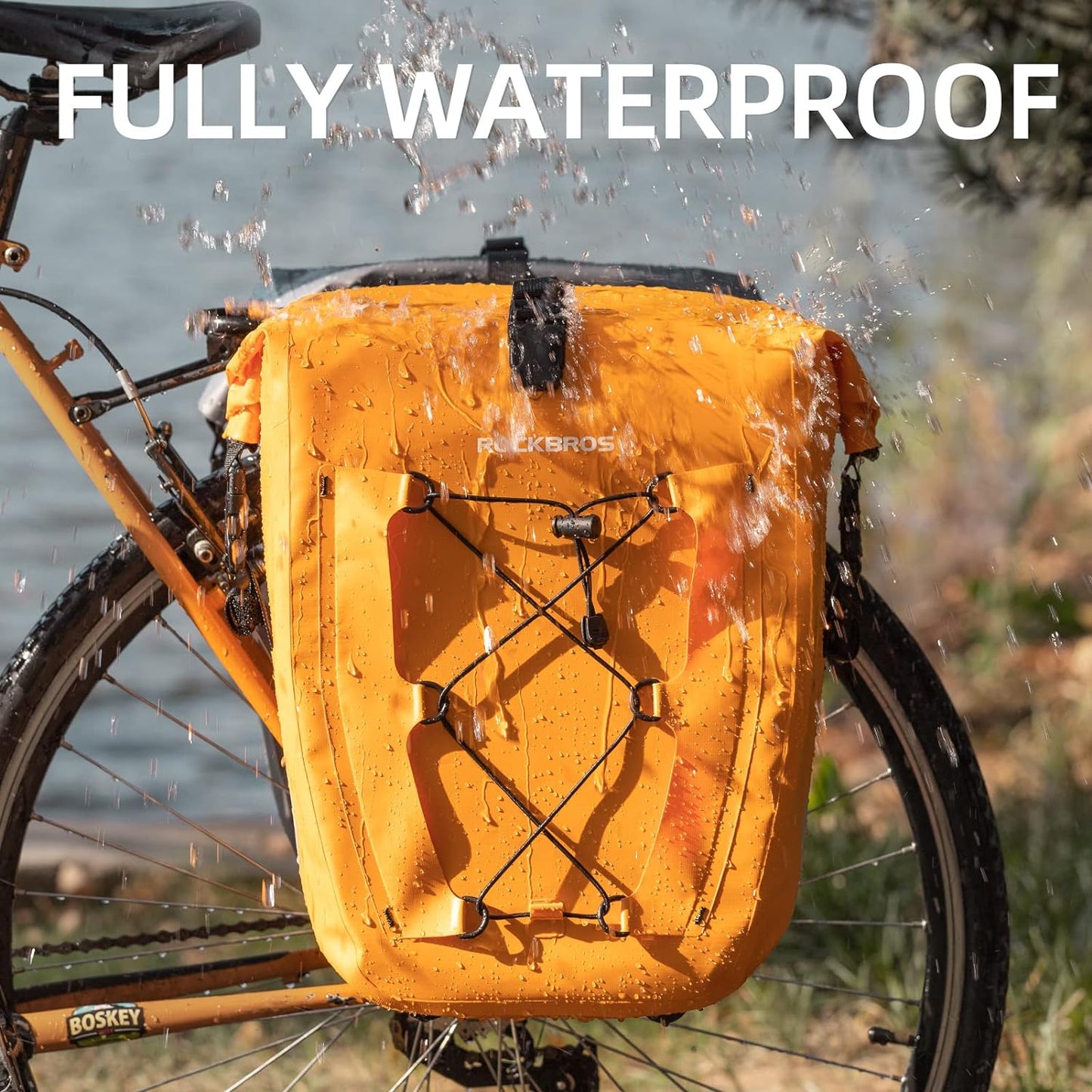 Bike Panniers Waterproof for Rear Rack