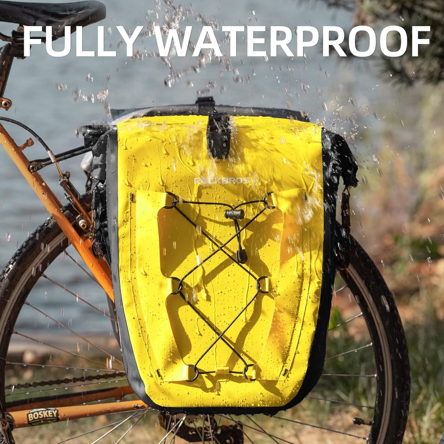 Bike Panniers Waterproof for Rear Rack