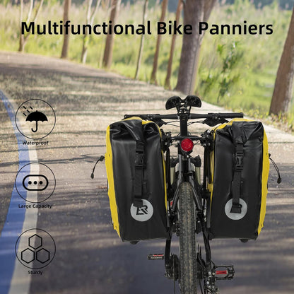 Bike Panniers Waterproof for Rear Rack