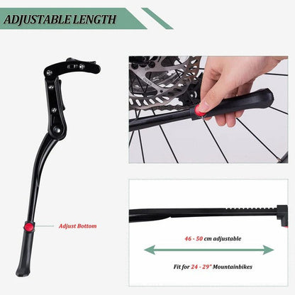 Adjustable Bike Kickstand 24-29 Inch