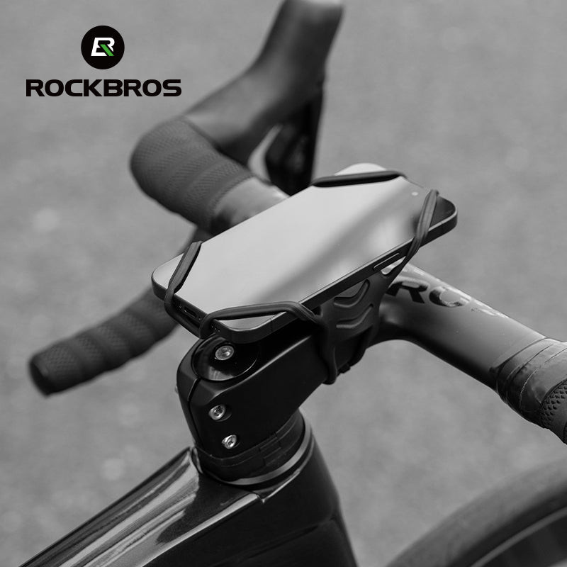 ROCKBROS Bicycle Motorcycle Bike Mount Phone Holder 4.6''