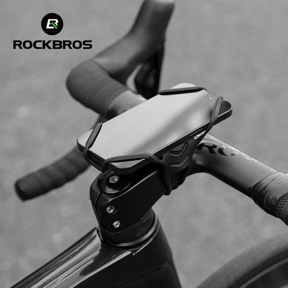 ROCKBROS Bicycle Motorcycle Bike Mount Phone Holder 4.6''