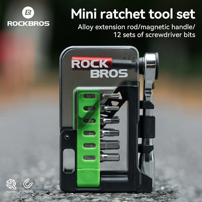 Bicycle Ratchet Wrench Repair Set