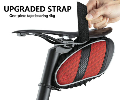 ROCKBROS Bicycle Saddle Bag Under Seat 3D Shell Cycling Seat Pack