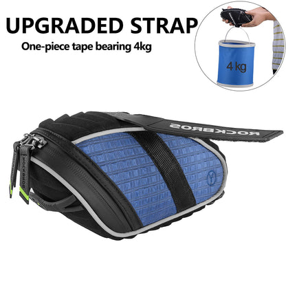 ROCKBROS Bicycle Saddle Bag Under Seat 3D Shell Cycling Seat Pack
