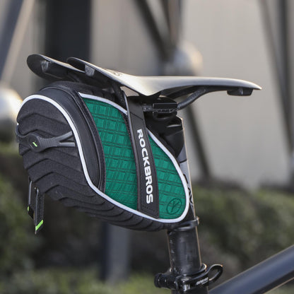 ROCKBROS Bicycle Saddle Bag Under Seat 3D Shell Cycling Seat Pack
