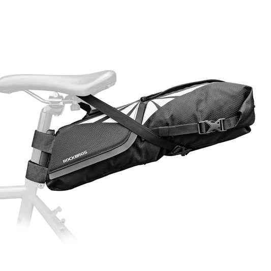 Bicycle Saddle Bag 100% Waterproof 8L