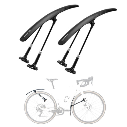 Bike Fenders for 700C Road Bikes – Quick-Release Mud Guards