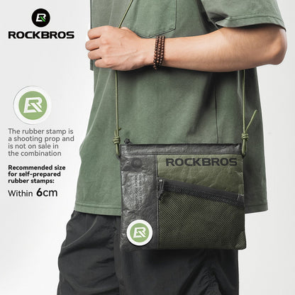 Sustainable Eco-Friendly Bike Handlebar Bag Crossbody Bag 1.5L