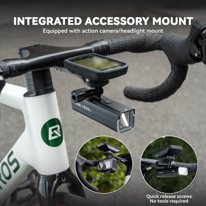 Bike Handlebar Mount For Computer & Light