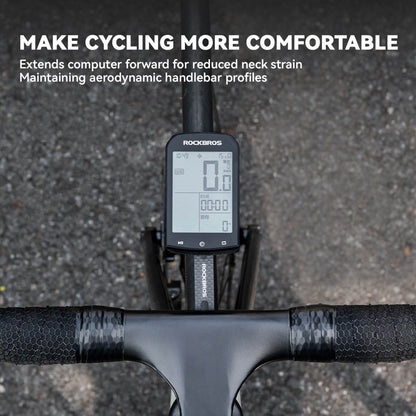 Bike Handlebar Mount For Computer & Light