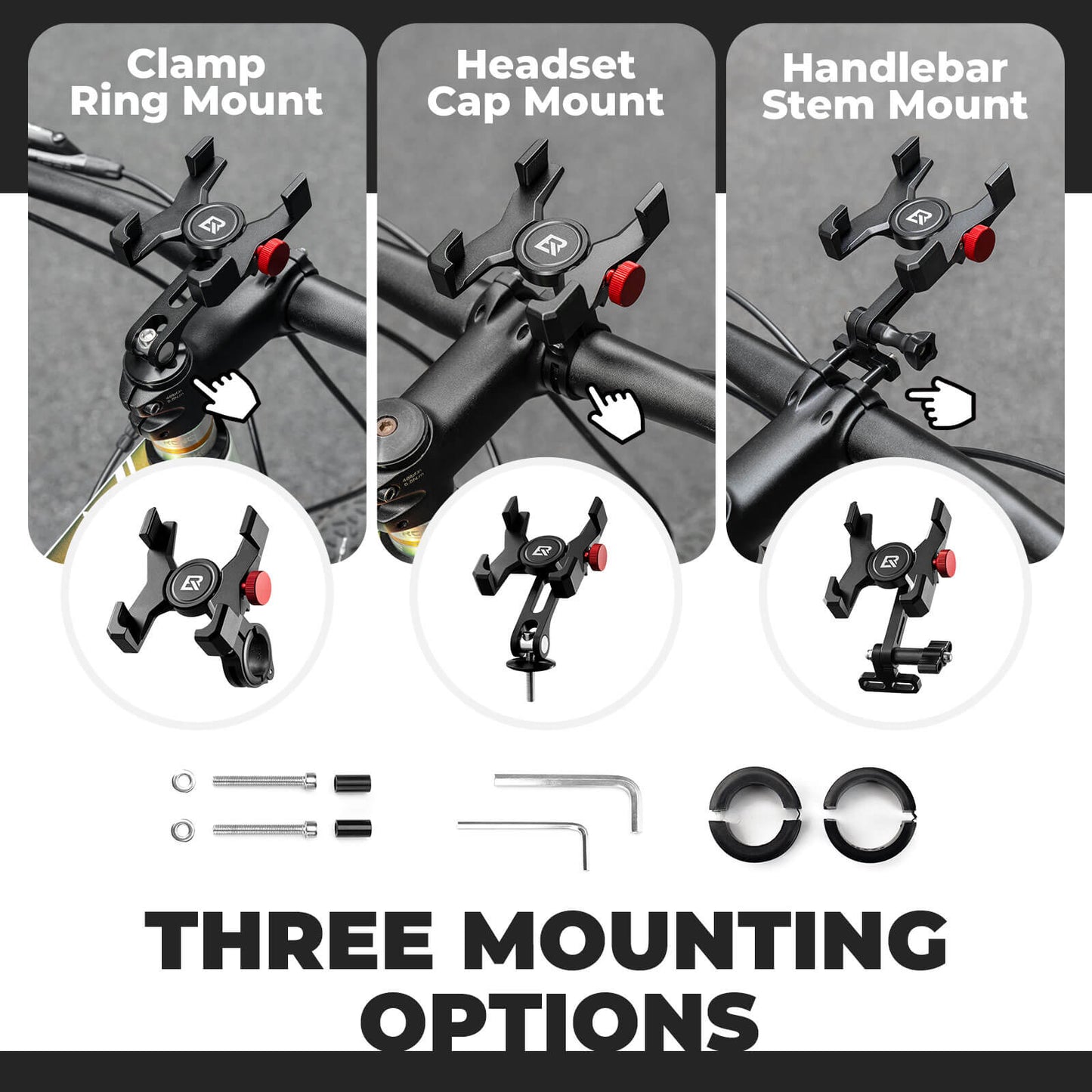 Aluminum Bike Phone Holder - Triathlete Store