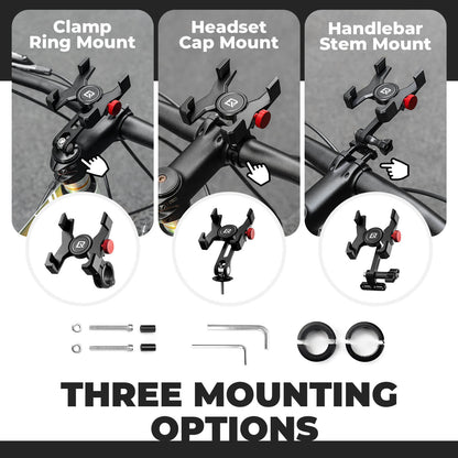 Aluminum Bike Phone Holder - Triathlete Store