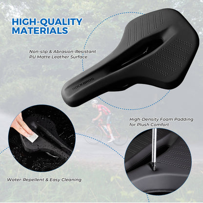 ROCKBROS Bike Saddle Breathable Comfort