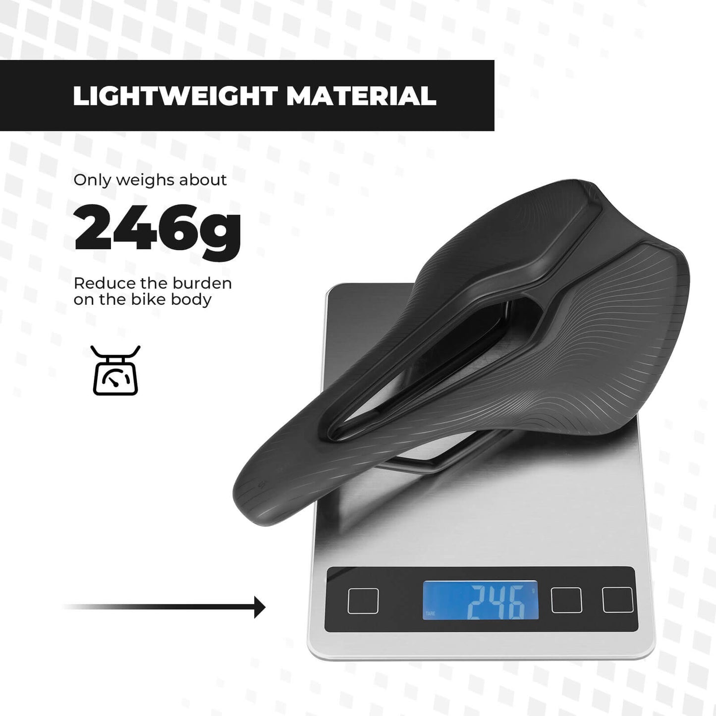 ROCKBROS Bike Saddle Comfortable - Triathlete Store