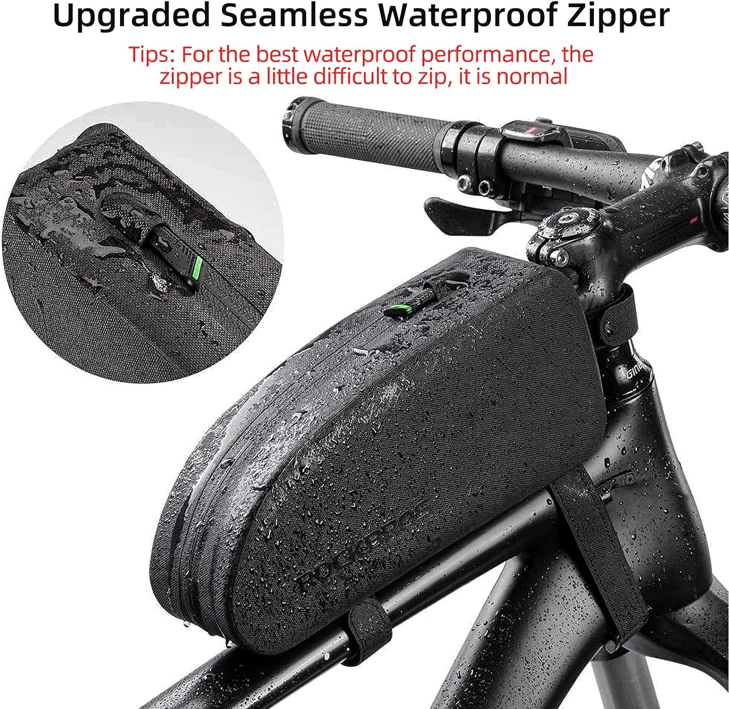 Bike Top Tube Bag for Cycling Essentials