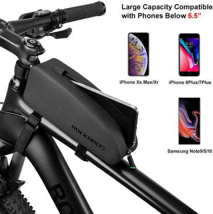 Bike Top Tube Bag for Cycling Essentials