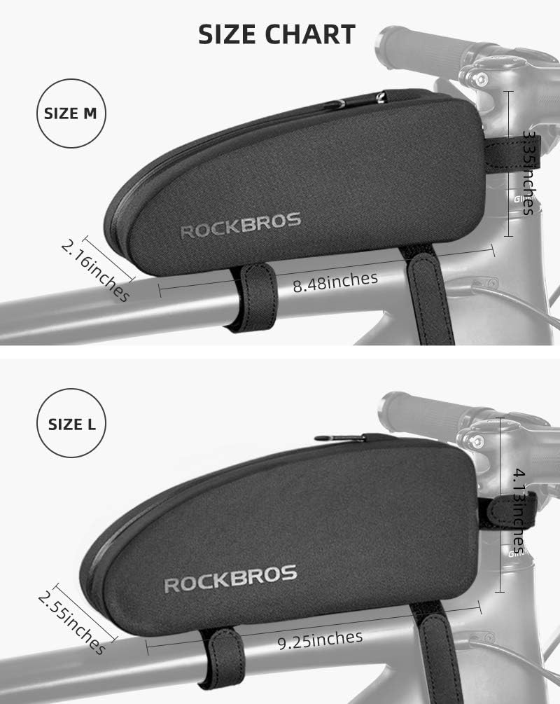 Bike Top Tube Bag for Cycling Essentials