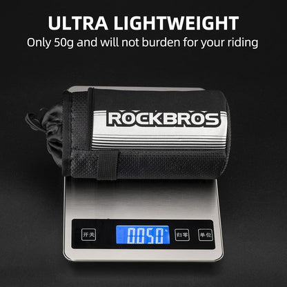 ROCKBROS Bike Water Bottle Holder Bag Handlebar Stem Bag