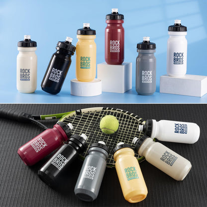 ROCKBROS Bike Water Bottle Squeeze Bicycle Water Bottle BPA-Free