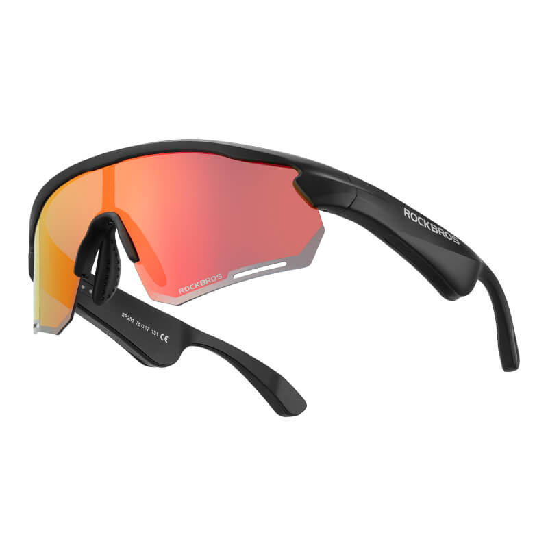 ROCKBROS Bluetooth Cycling Sunglasses Polarized Smart Glasses