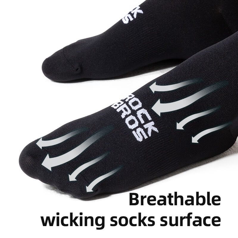 Moisture-Wicking Mid-Crew Athletic Socks