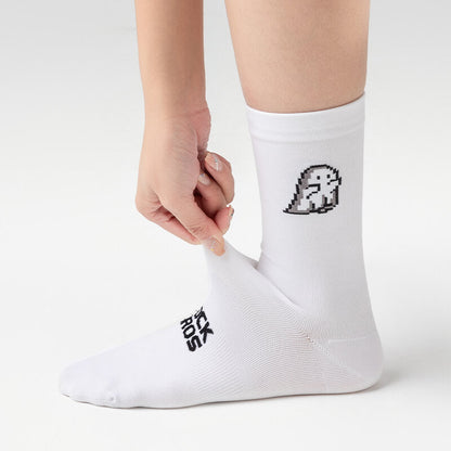 Moisture-Wicking Mid-Crew Athletic Socks
