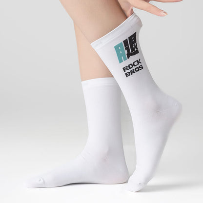 Moisture-Wicking Mid-Crew Athletic Socks