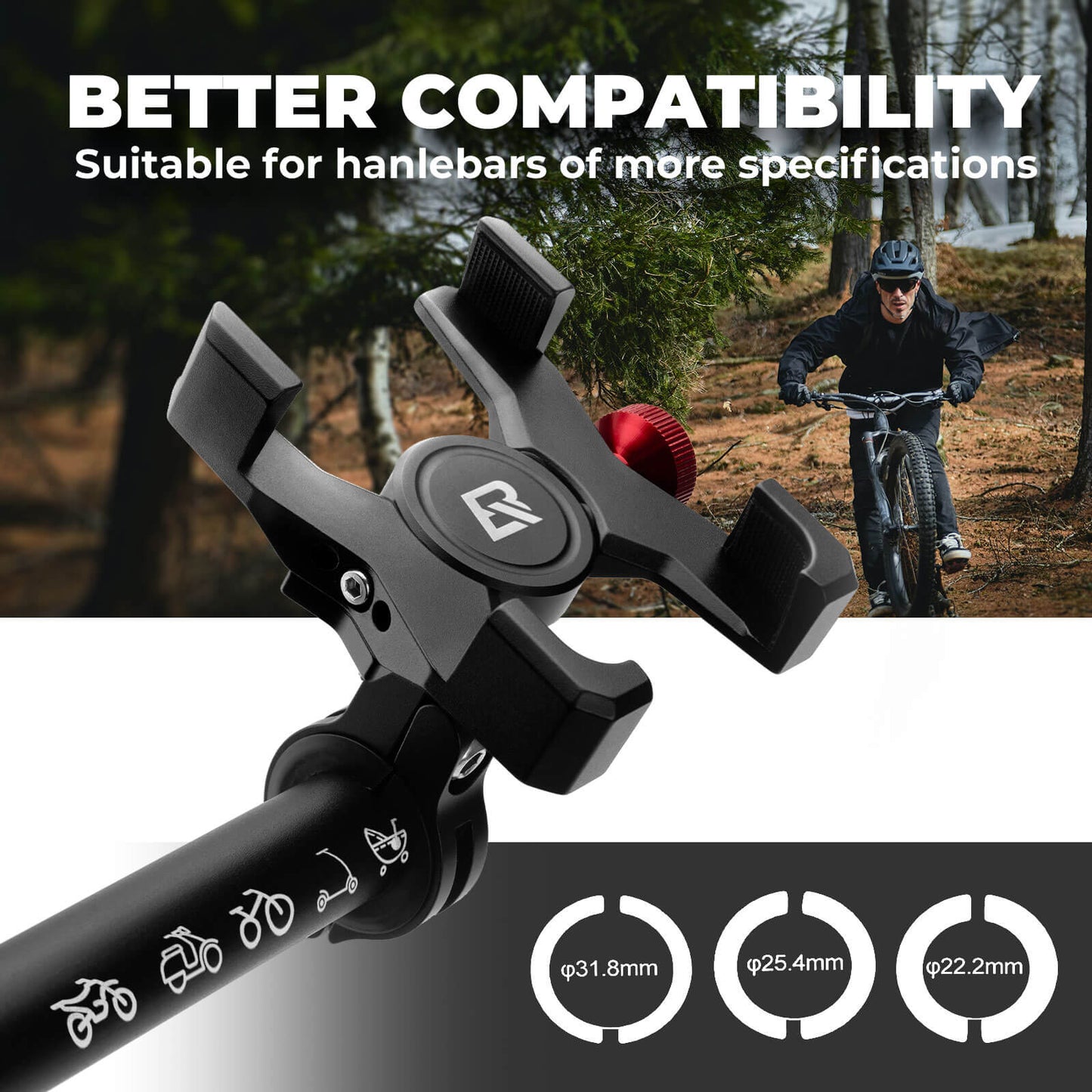 Aluminum Bike Phone Holder - Triathlete Store