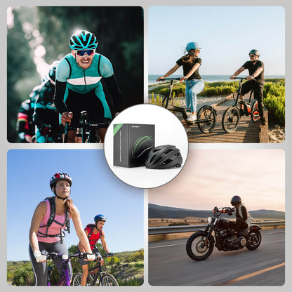 LK-12 Flowing Light Cycling Bike Helmet