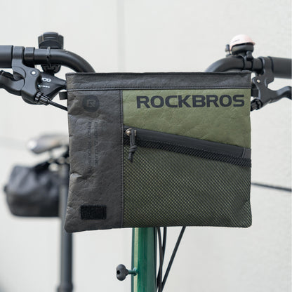 Sustainable Eco-Friendly Bike Handlebar Bag Crossbody Bag 1.5L