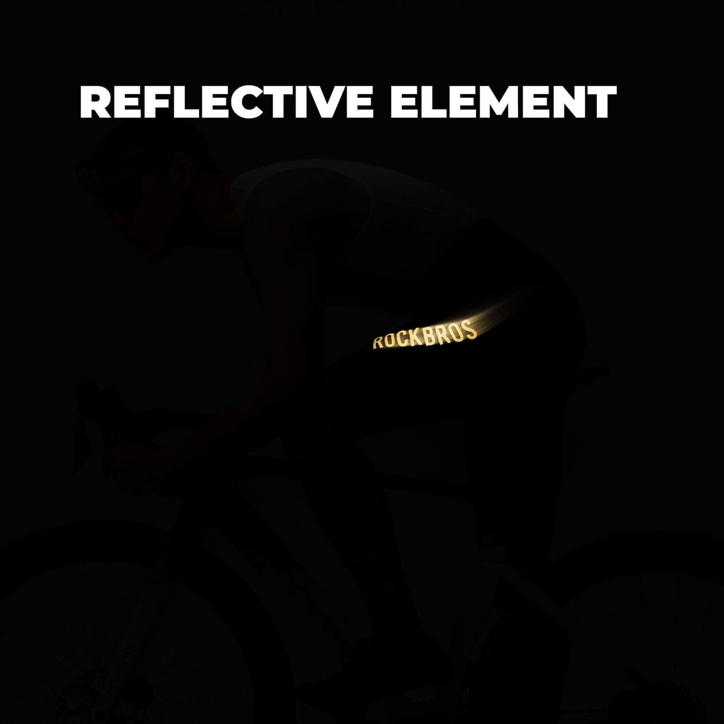 ROCKBROS Elastic Interface® Pads Men’s Cycling Waist Shorts - YDDK013