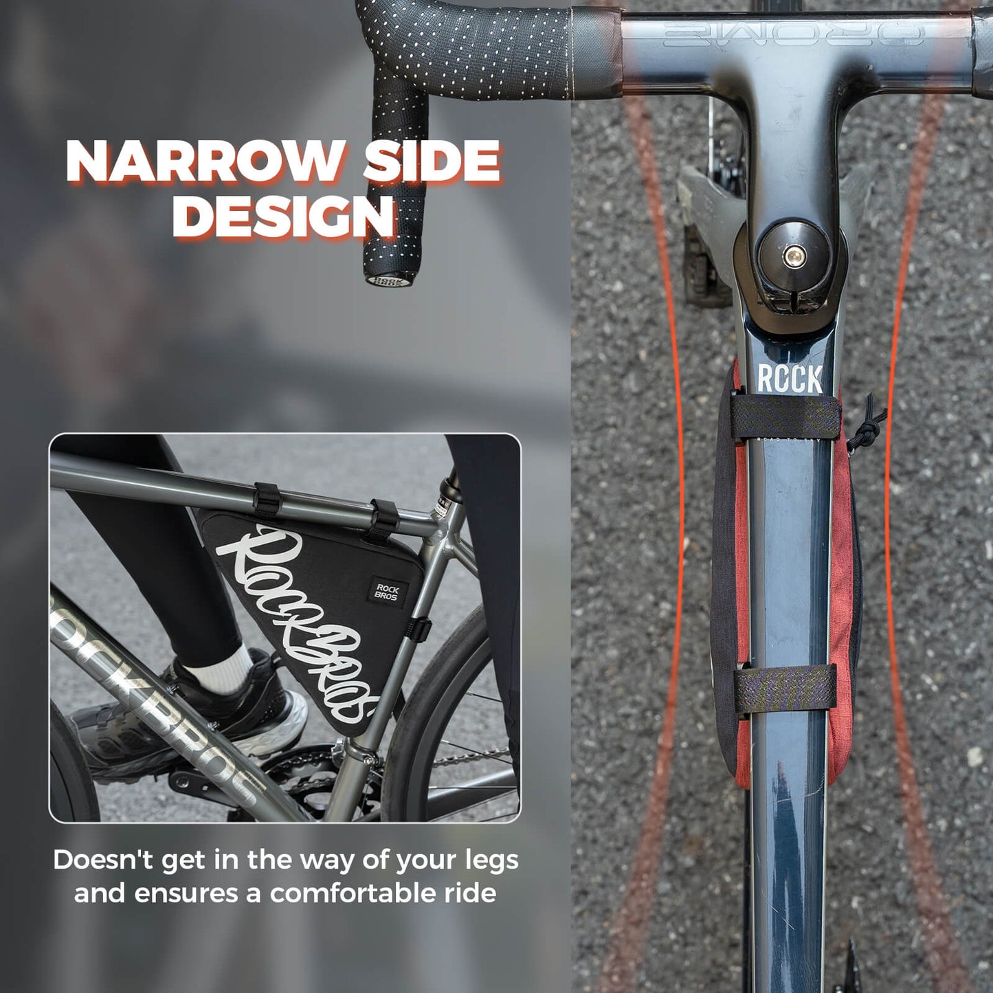 FlashRide Sketch Bike Triangle Bag - 0.8L